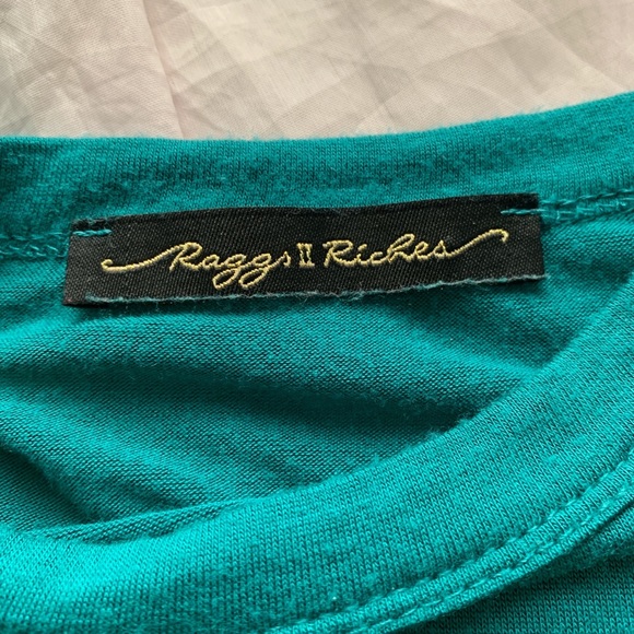 Teal short sleeve shirt - Picture 2 of 5